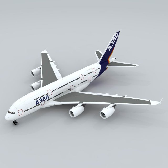 transportation - aircraft 06 Modèle 3D .c4d .max .obj .3ds .fbx .stl .blend 