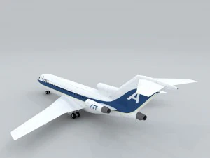 transportation - aircraft 07 3D Model