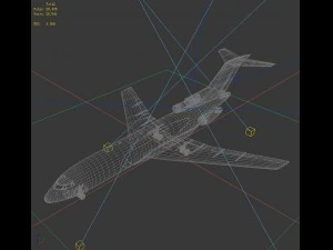 transportation - aircraft 07 3D Model