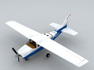 transportation - aircraft 08 3D Model