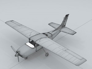 transportation - aircraft 08 Modelo 3D