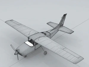 transportation - aircraft 08 3D Model