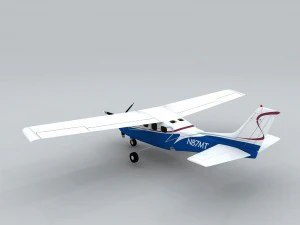 transportation - aircraft 08 3D Model