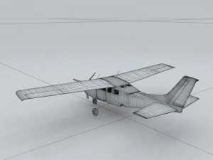 transportation - aircraft 08 3D Model