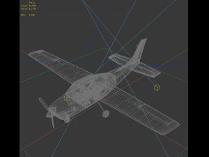 transportation - aircraft 08 3D Model