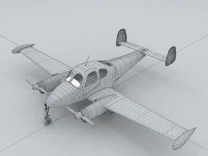 transportation - aircraft 09 3D Model