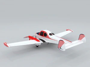 transportation - aircraft 09 3D Model