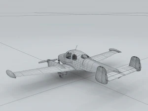 transportation - aircraft 09 3D Model