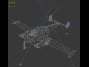 transportation - aircraft 09 Model 3D
