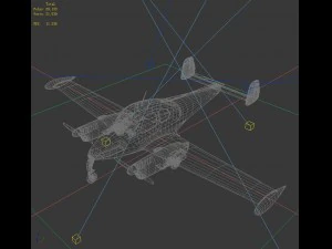 transportation - aircraft 09 3D Model