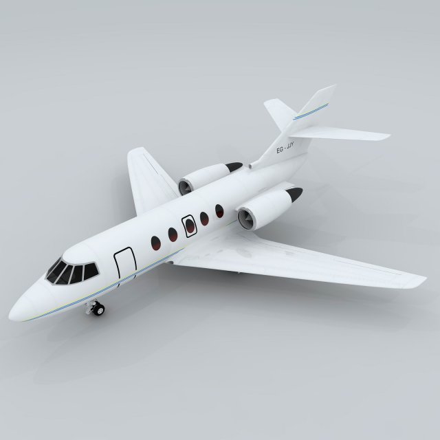 transportation - aircraft 10 Modelo 3D .c4d .max .obj .3ds .fbx .stl .blend 