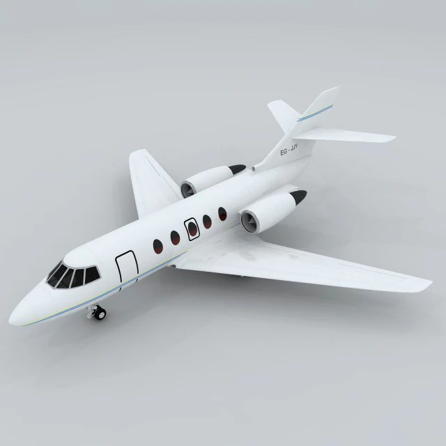 transportation - aircraft 10 3D Model .c4d .max .obj .3ds .fbx .stl .blend 