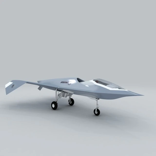 transportation - aircraft 12 3D Model .c4d .max .obj .3ds .fbx .stl .blend 