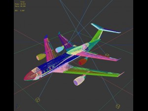 transportation - aircraft 13 3D-Modell