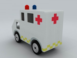 transportation - ambulance Modelo 3D