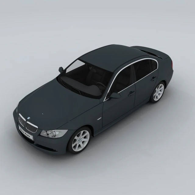 transportation - bmw car 3D Model .c4d .max .obj .3ds .fbx .stl .blend