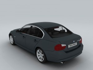 transportation - bmw car 3D 模型