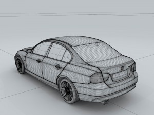 transportation - bmw car 3D 模型