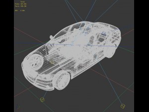 transportation - bmw car 3D 模型