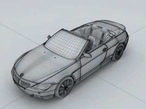 transportation - bmw car 01 3D Model