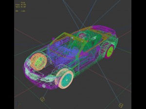 transportation - bmw car 01 Modello 3D