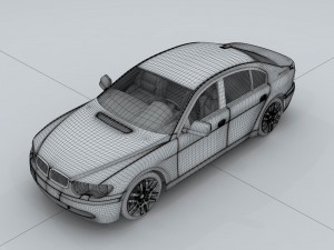 transportation - bmw car 06 3D Модель