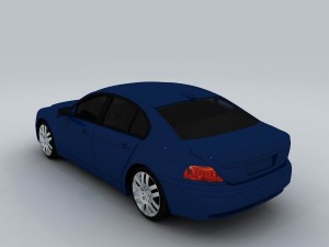transportation - bmw car 06 3D Модель