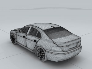 transportation - bmw car 06 3D Модель