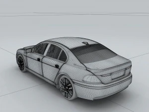 transportation - bmw car 06 3D Model