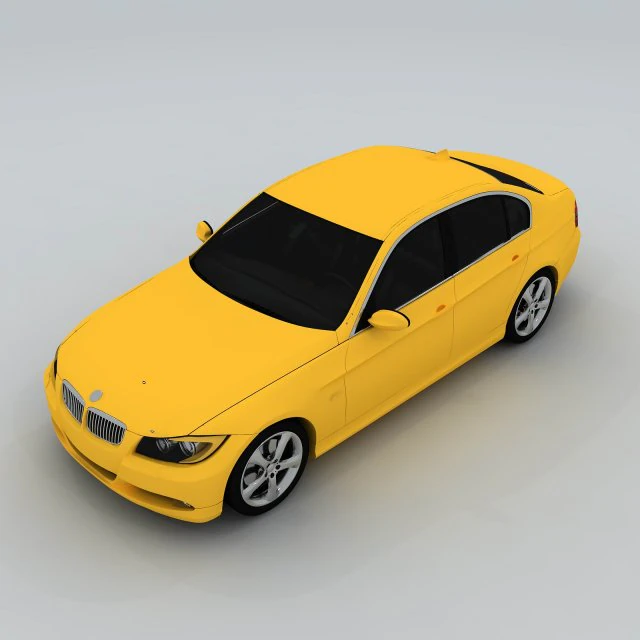 transportation - bmw car 07 3D Model .c4d .max .obj .3ds .fbx .stl .blend 