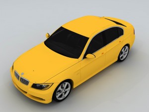 transportation - bmw car 07 Modelo 3D