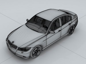 transportation - bmw car 07 3D 模型