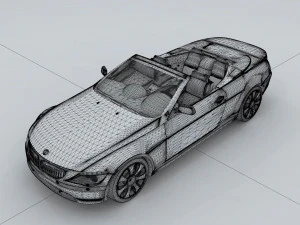 transportation - bmw car 08 3D Model