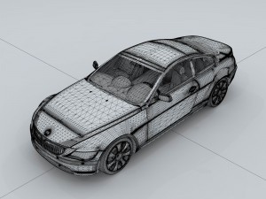 transportation - bmw car 09 3D Model