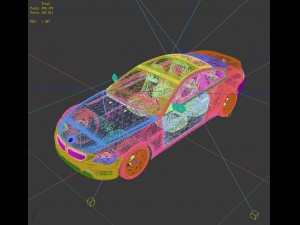 transportation - bmw car 09 3D Model