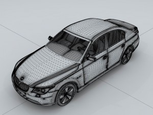transportation - bmw car 10 3D Model