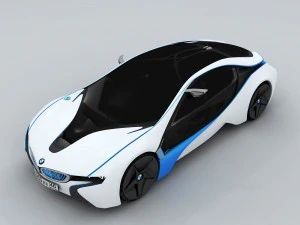 transportation - bmw car i8 3D Model