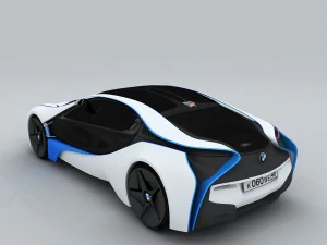 transportation - bmw car i8 3D Model