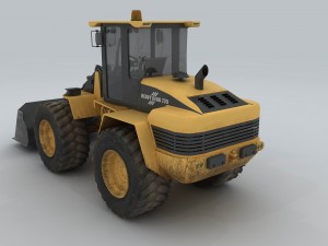 transportation - bulldozer 3D Model