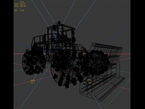 transportation - bulldozer 03 Modelo 3D