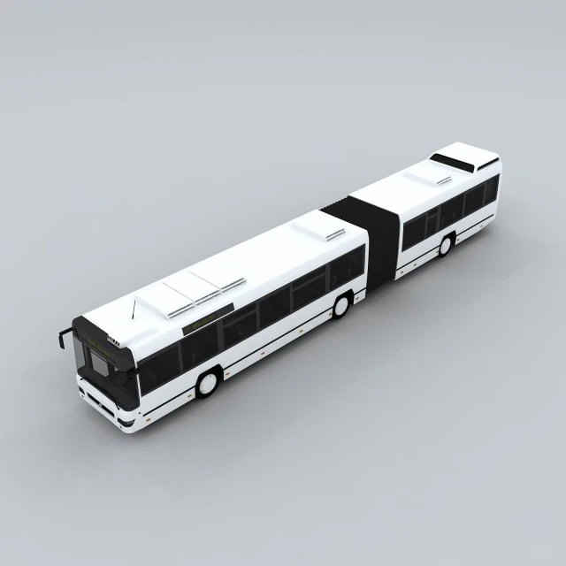transportation - bus 3D Model .c4d .max .obj .3ds .fbx .stl .blend 