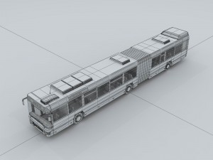 transportation - bus 3D Model