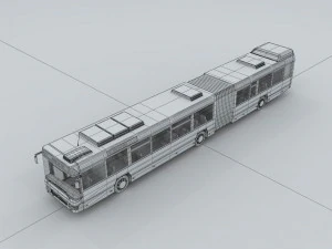 transportation - bus 3D Model