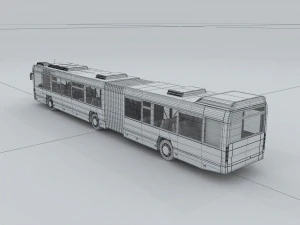 transportation - bus 3D Model