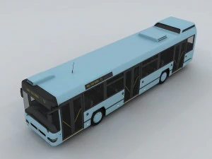 transportation - bus 02 3D Model
