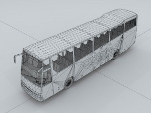 transportation - bus 04 3D Model