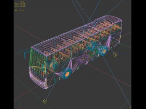 transportation - bus 04 3D Model