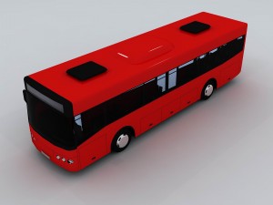 transportation - bus 05 3D Model