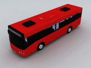 transportation - bus 05 3D Model