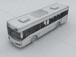 transportation - bus 05 3D Model